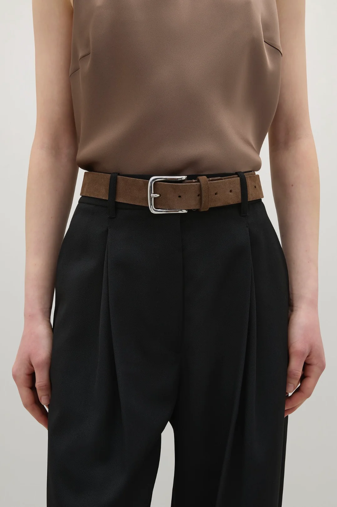A.Emery Leroy Belt | Cedar Suede - Image 3