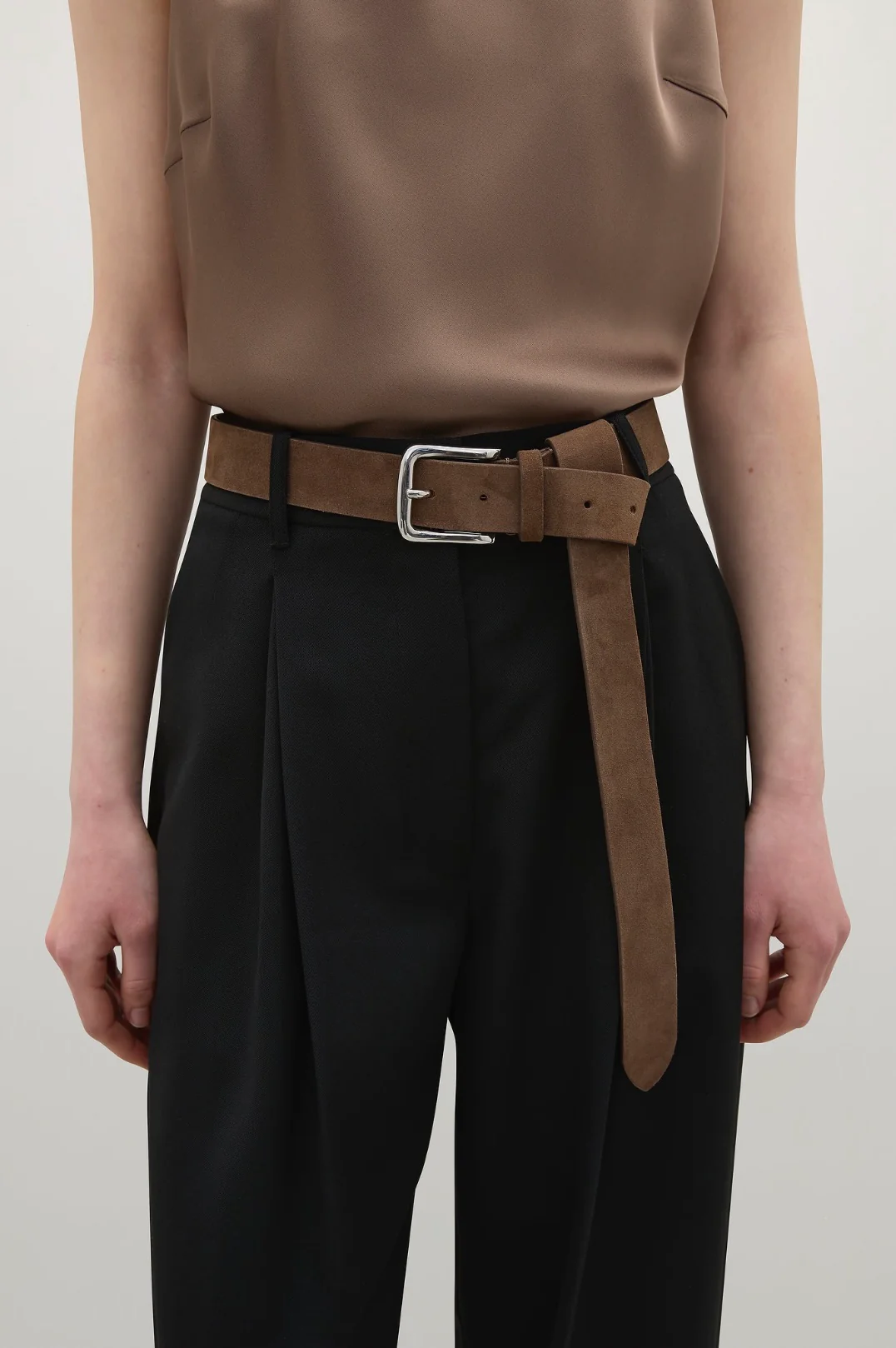 A.Emery Leroy Belt | Cedar Suede - Image 4