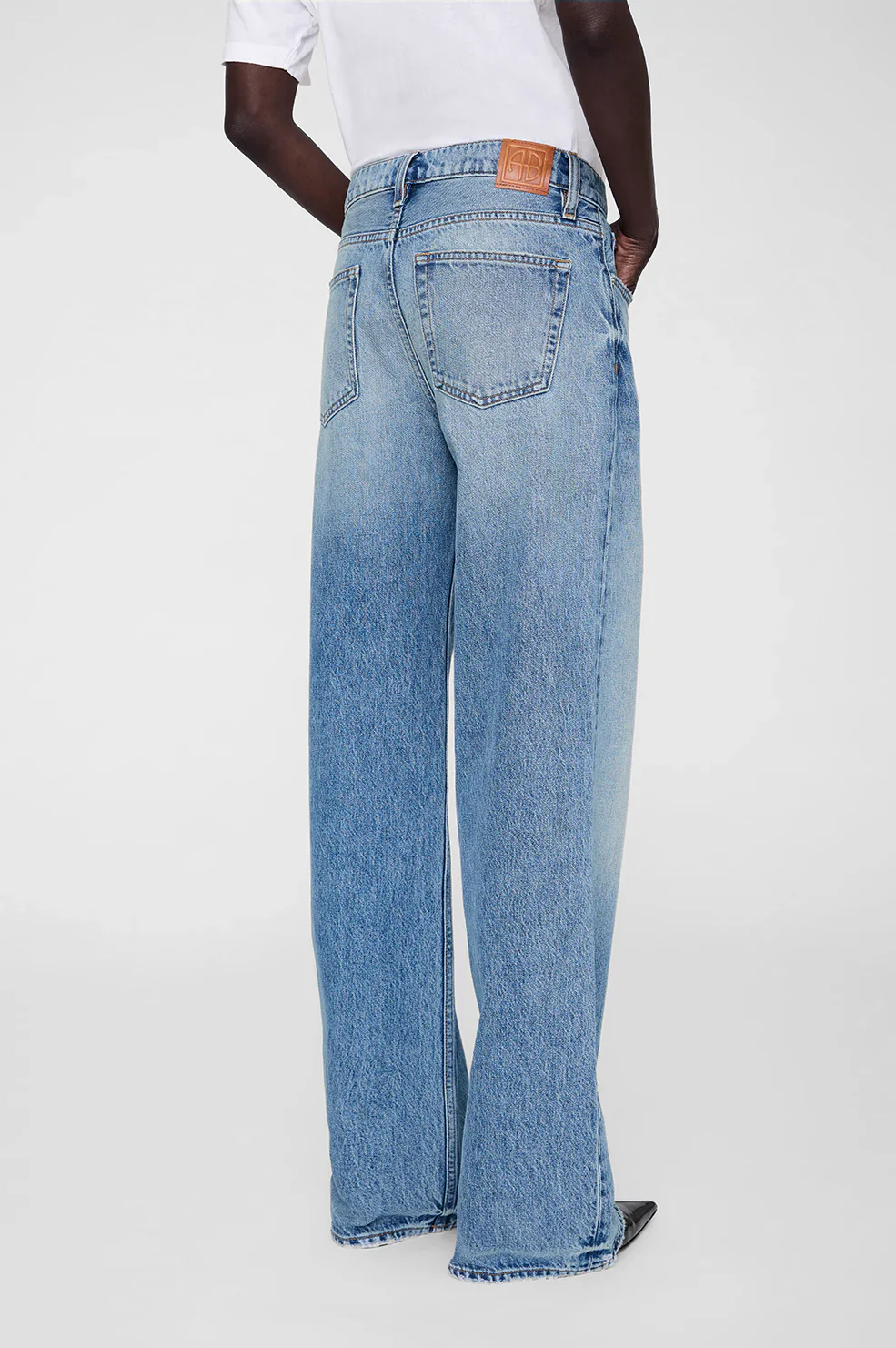 Anine Bing Hugh Jean | Baltic Blue - Image 4