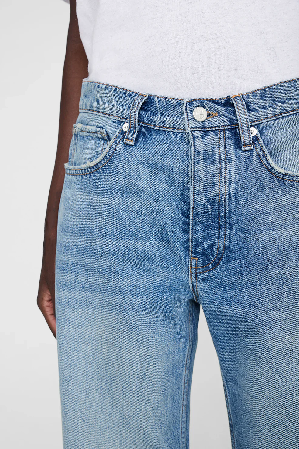 Anine Bing Hugh Jean | Baltic Blue - Image 5