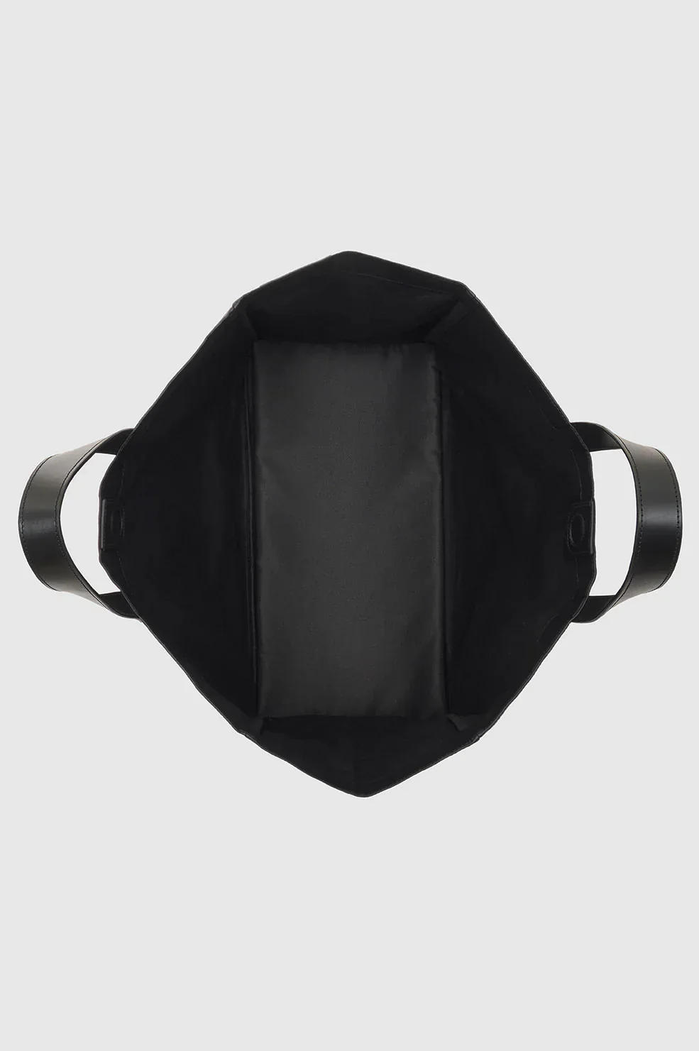 Anine Bing Large Rio Tote | Black Recycled Leather - Image 4