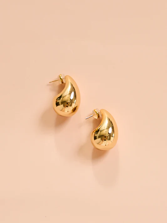 Porter Baby Blob Earrings | Gold - Image 3