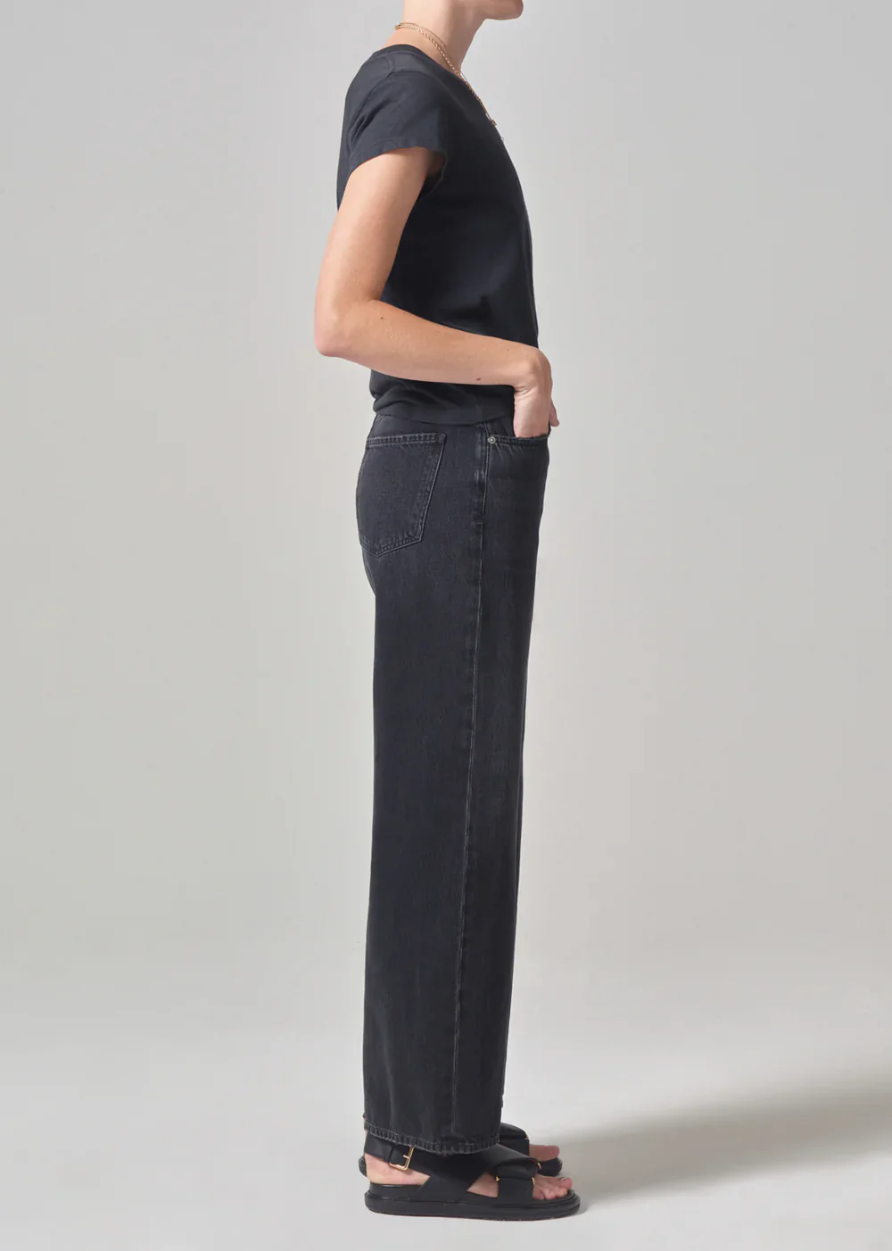 Citizens of Humanity Annina High Rise Wide Leg 30" | Prophecy - Image 3