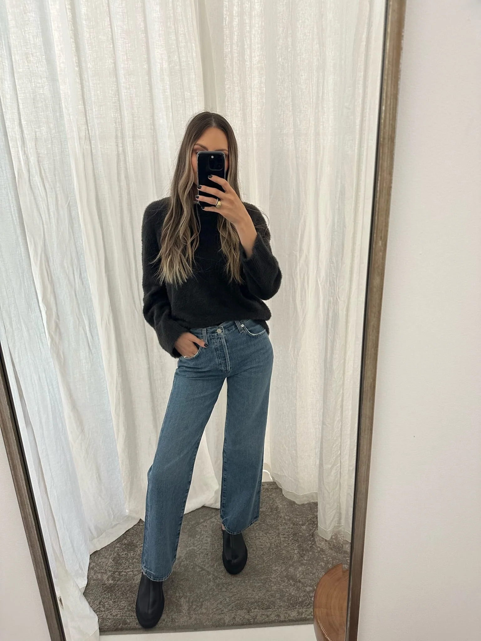 Citizens of Humanity Annina High Rise Wide Leg 30" | Starsign - Image 6