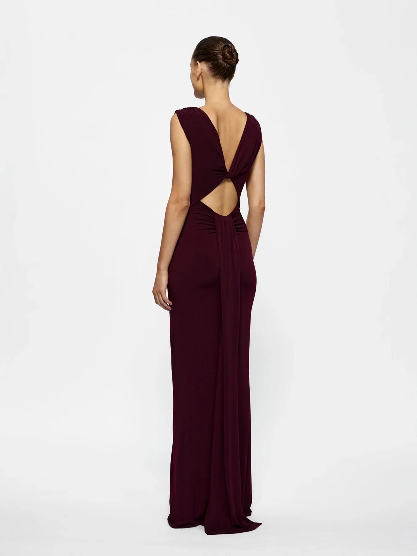 Effie Kats Faith Dress | Black Cherry - Image 3