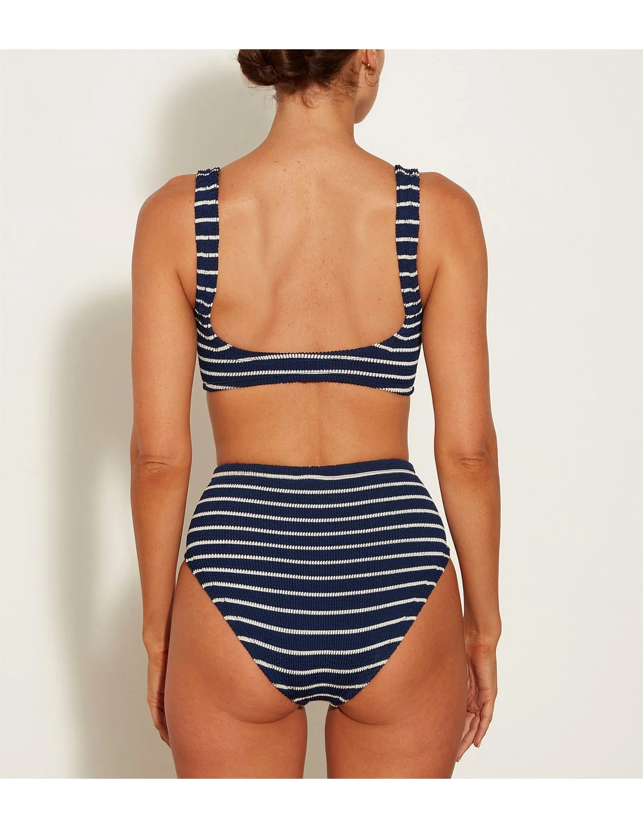 Hunza G Nadine Bikini | Navy/White - Image 3