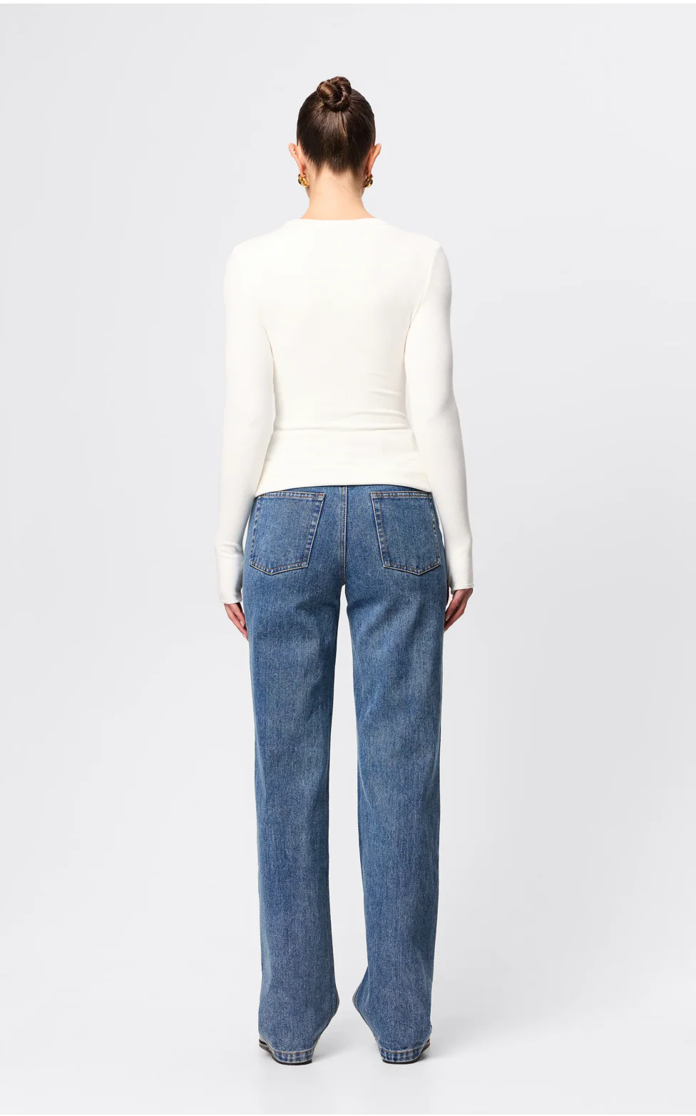 Mossman Brooklyn Top | White - Image 5