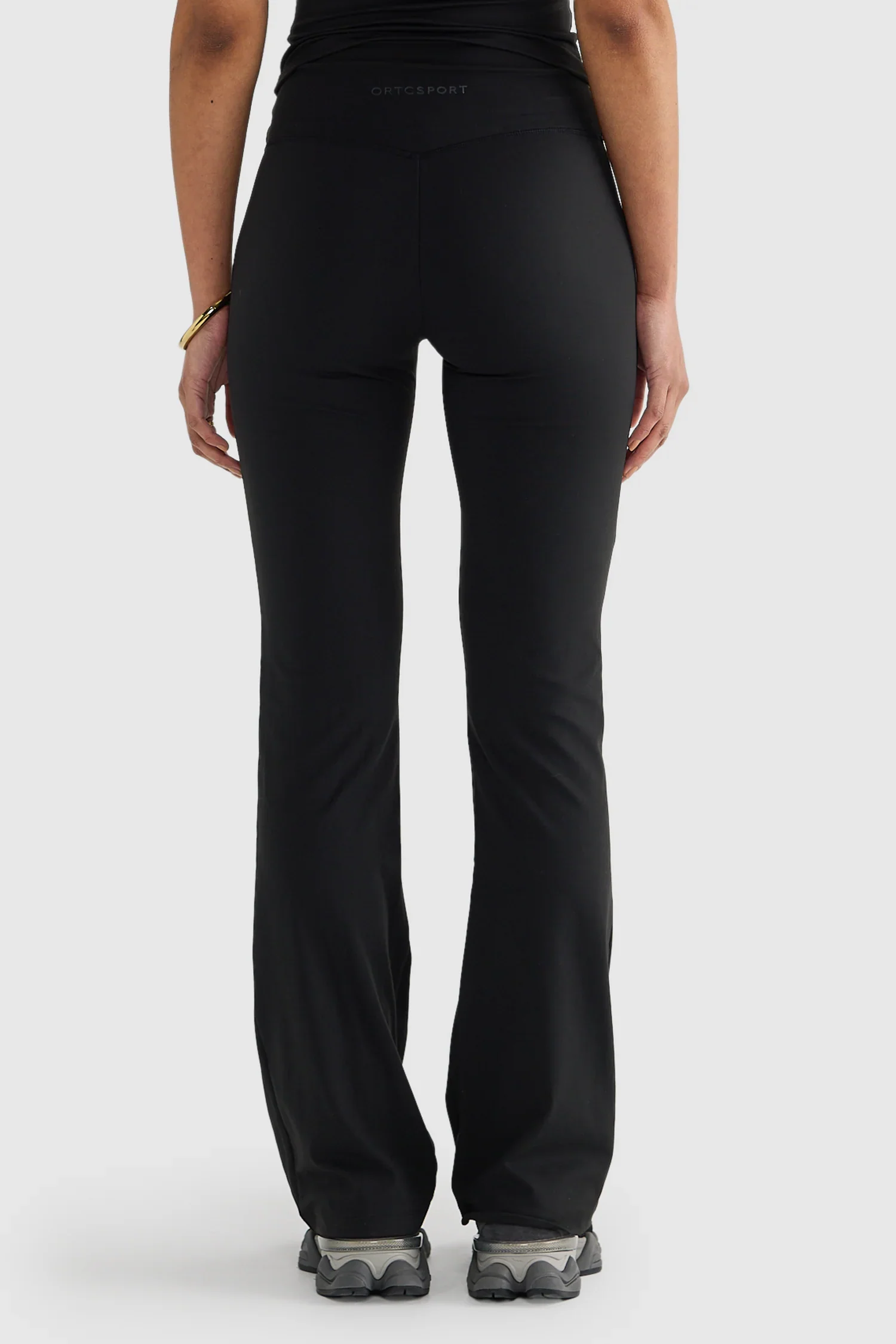 ORTC Eva Full Length Flare Pant | Black - Image 3