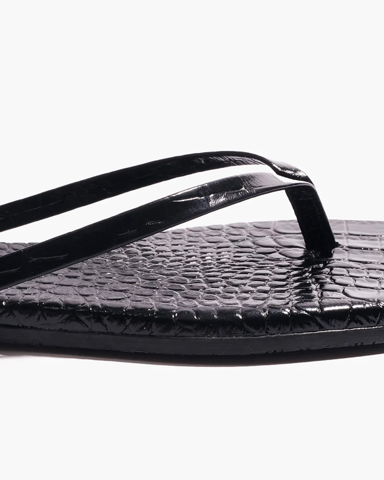 TKEES Square Toe Lily | Sable Croc - Image 3