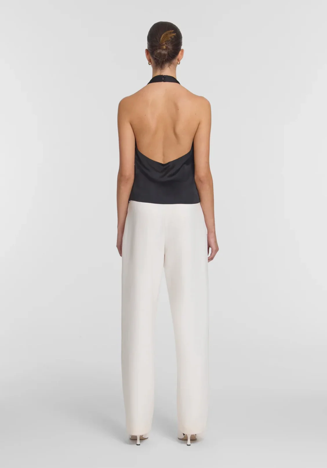 Viktoria & Woods Evian Halter Top | Black - Image 4